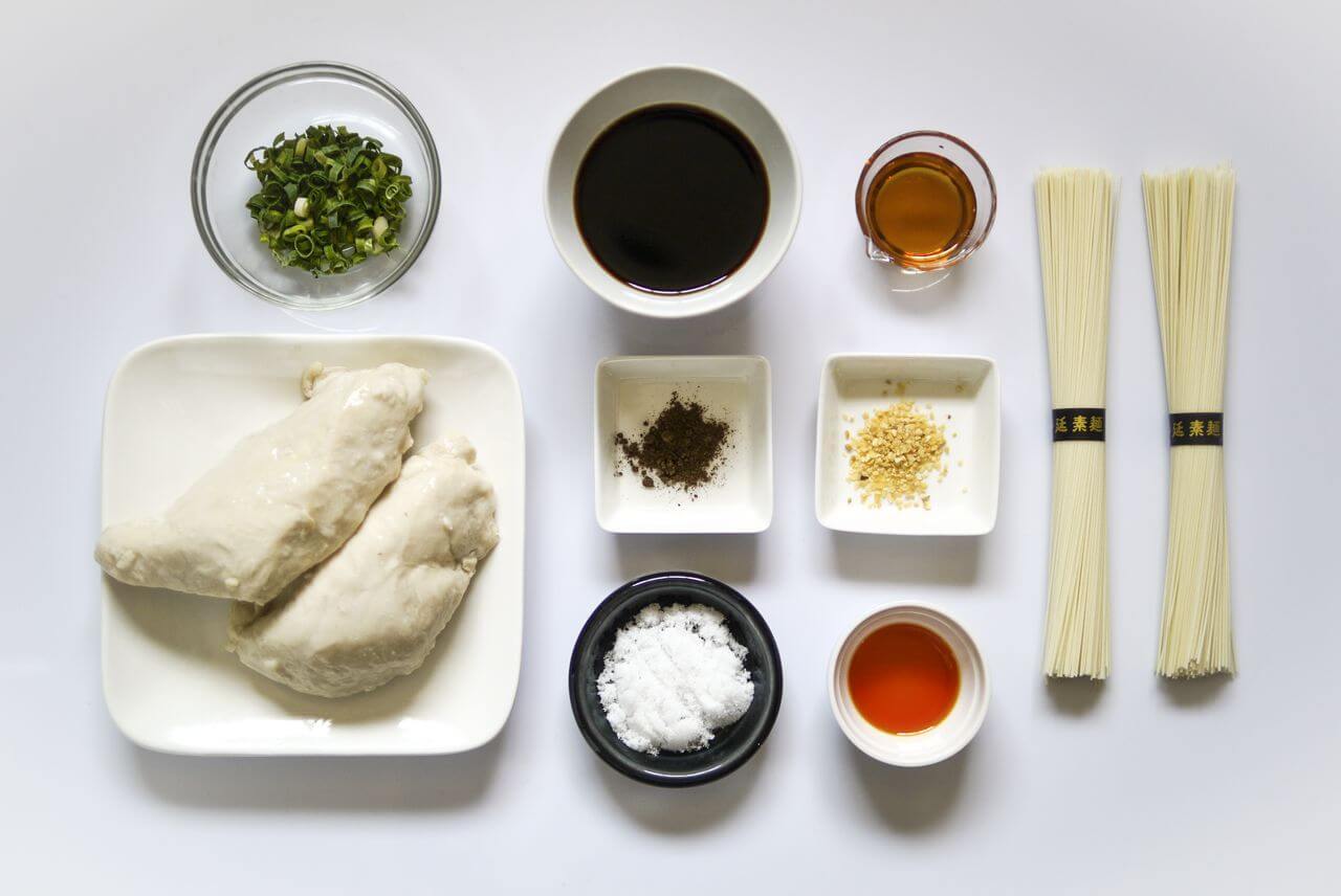ヤミツキ！ 簡単うまダレ鶏素麺の材料