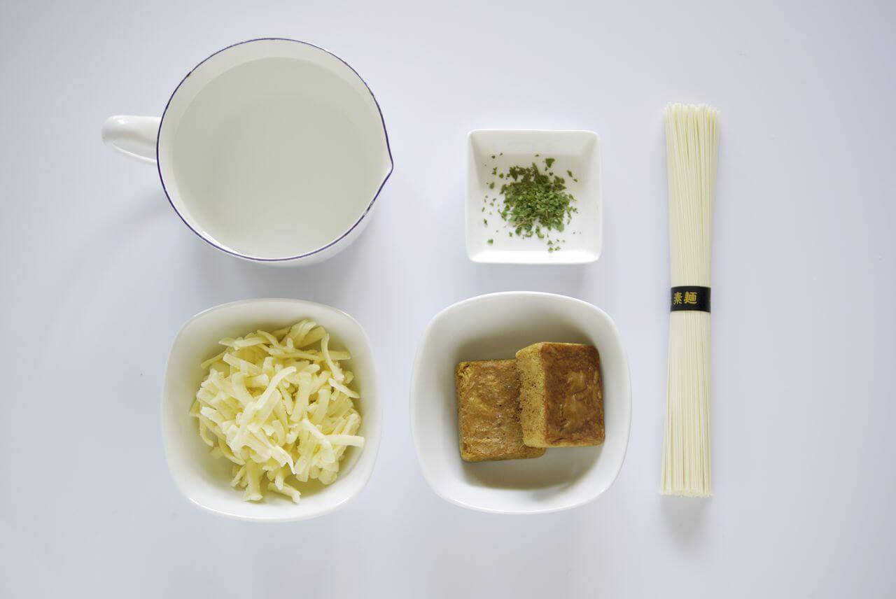 オニグラスープそうめんの材料