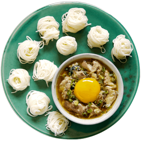 お手軽絶品♪ 鯖たまつけ麺