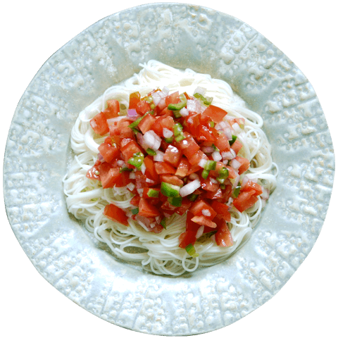 スパイシーうま辛! メキシカンサルサそうめん