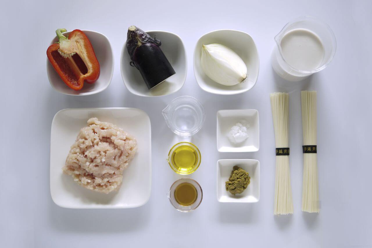 やみつき！本格グリーンカレーそうめんの材料